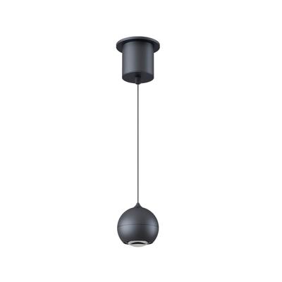 Artdelight Hanglamp bolMiami zwart Ø 10cm - HL MIAMI ZW