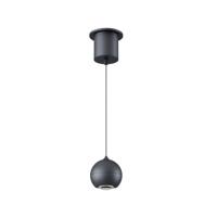 Artdelight Hanglamp bolMiami zwart Ø 10cm - HL MIAMI ZW