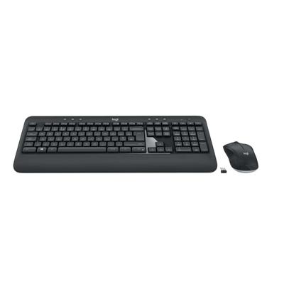 Toetsenbord met Gaming Muis Logitech MK540 Advanced Zwart Zwart/Wit Spaans Qwerty Spaans QWERTY