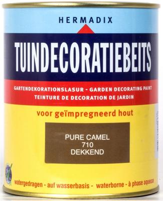 Tuindecoratiebeits 710 pure camel 750 ml - Hermadix