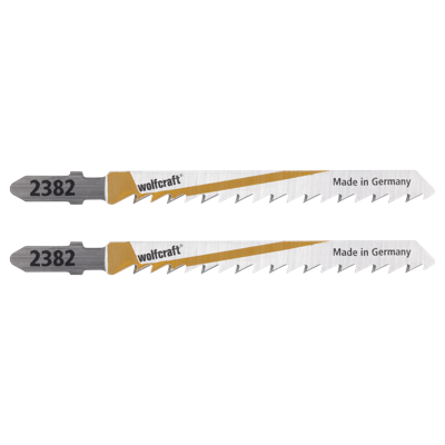 Wolfcraft Decoupeerzaagblad | HCS | L=100mm | T-Schaft | 2 stuks - 2382000