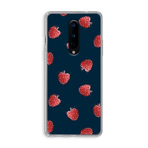 Framboosjes: OnePlus 8 Transparant Hoesje