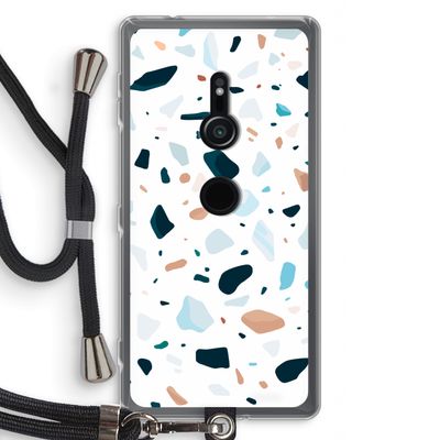 Terrazzo N°13: Sony Xperia XZ2 Transparant Hoesje met koord