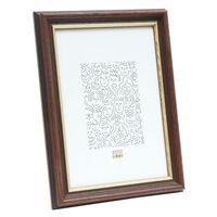 Deknudt Klassieke houten kader in donkere notelaar 18x24 S406H2