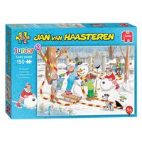 Jan van Haasteren Legpuzzel Junior Snowman, 150st. - thumbnail
