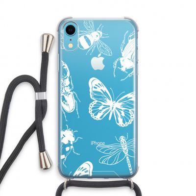 Tiny Bugs: iPhone XR Transparant Hoesje met koord