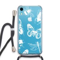 Tiny Bugs: iPhone XR Transparant Hoesje met koord