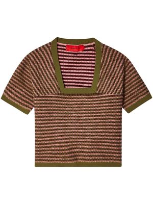 Eckhaus Latta t-shirt Amoretto à encolure carrée - Multicolore