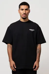 Equalité Societé Oversized T-Shirt Black - Maat XS - Kleur: Zwart | Soccerfanshop