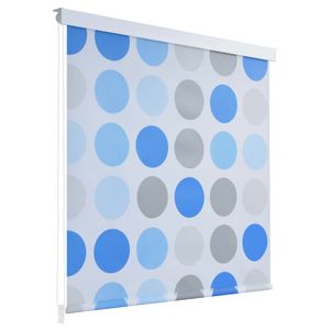 VidaXL Rolgordijn voor douche 120x240 cm cirkel