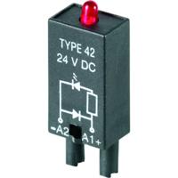 Weidmüller Steekmodule Met LED RIM 3 6/24VUC Lichtkleur (naam): Rood 10 stuk(s)
