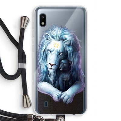 Child Of Light: Samsung Galaxy A10 Transparant Hoesje met koord