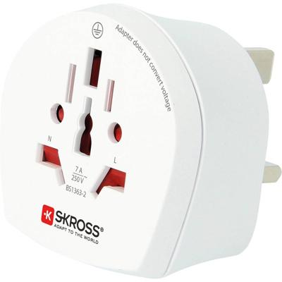 Skross 1.500225-E Reisstekker CA W to UK (BS)