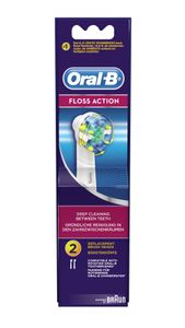 Oral-B Oral-B EB25-2 Opzetborstel voor elektrische tandenborstel 2 stuk(s) Wit