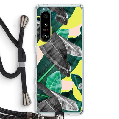 Fantasie jungle: Sony Xperia 5 III Transparant Hoesje met koord
