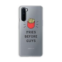 Fries before guys: OnePlus Nord Transparant Hoesje