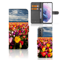 Samsung Galaxy S21 Plus Hoesje Tulpen - thumbnail
