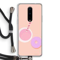 Donut: OnePlus 8 Transparant Hoesje met koord