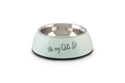 Beeztees Beeztees Oh My Cat Kattenvoerbak Grijs 14,5x14,5x5 cm (160 ml)