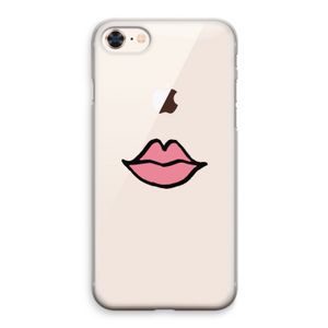 Kusje: iPhone 8 Transparant Hoesje