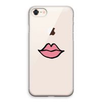Kusje: iPhone 8 Transparant Hoesje