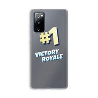 Victory Royale: Samsung Galaxy S20 FE / S20 FE 5G Transparant Hoesje