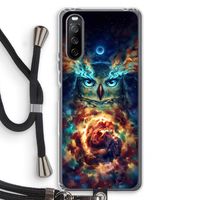 Aurowla: Sony Sony Xperia 10 III Transparant Hoesje met koord