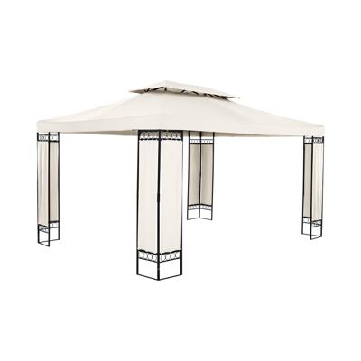 Tuinpaviljoen - 3 x 4 m - 160 g/m² - crème