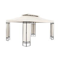 Tuinpaviljoen - 3 x 4 m - 160 g/m² - crème