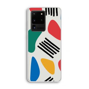 Illustratieve pop 1: Samsung Galaxy S20 Ultra Transparant Hoesje
