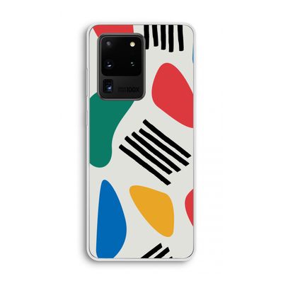 Illustratieve pop 1: Samsung Galaxy S20 Ultra Transparant Hoesje