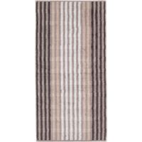 Cawö Cawö Noblesse Seasons Badhanddoek Streifen - sand - 80x150