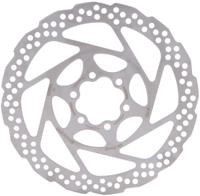 Shimano remschijf deore sm-rt56 180mm 6-gaats zilver