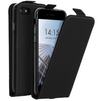 Accezz Flipcase voor Apple iPhone SE (2022 / 2020) / 8 / 7 Telefoonhoesje Zwart Accezz Flipcase voor Apple iPhone SE (2022 / 2020) / 8 / 7 Telefoonhoesje Zwart