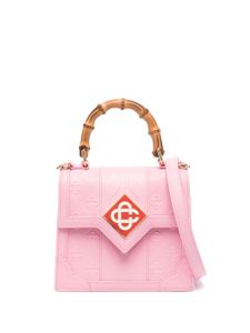 Casablanca mini sac Jeanne en cuir - Rose