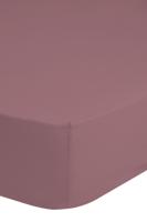 HIP Hoeslaken, Roze - (90x220 cm) - Katoen Satijn