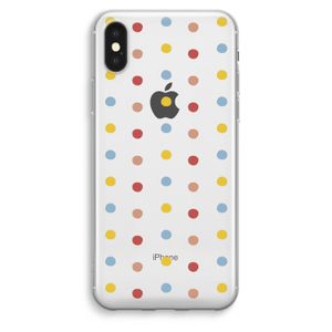 Bollen: iPhone XS Max Transparant Hoesje