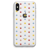 Bollen: iPhone XS Max Transparant Hoesje