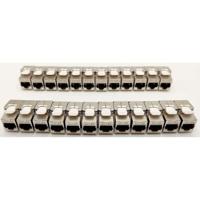 Pakket van 24 RJ45 Cat.6a keystone-aansluitingen - LINEAIR - PR24AS24 - Kort - Afgeschermd