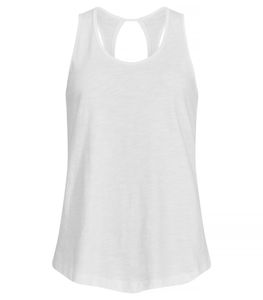 Clique 029351 Slub Tanktop Ladies - Wit - S