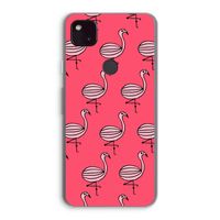 Flamingo: Google Pixel 4a 5G Transparant Hoesje