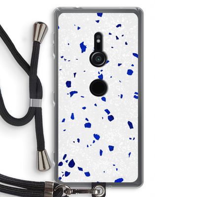 Terrazzo N°5: Sony Xperia XZ2 Transparant Hoesje met koord