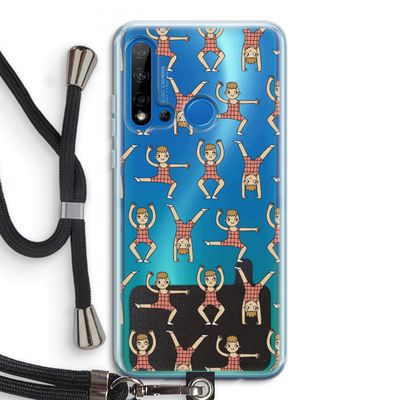 Gymboys: Huawei P20 Lite (2019) Transparant Hoesje met koord