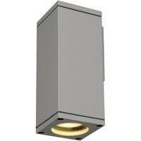 SLV Theo Wall 229524 Buitenlamp (wand) LED GU10 35 W Zilver-grijs