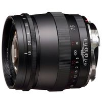 Voigtländer Ultron 75mm F/1.9 M.C. Leica M Mount zwart