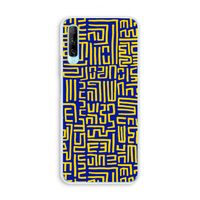 Majorelle Blue Print: Huawei P Smart Pro Transparant Hoesje
