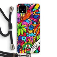 Represent: Pixel 4 XL Transparant Hoesje met koord