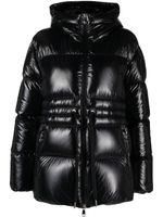 Moncler hooded puffer jacket - Noir - thumbnail