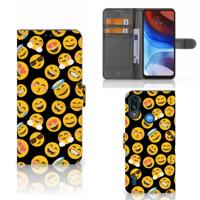 Motorola Moto E7i Power | E7 Power | Telefoon Hoesje | Emoji | Portemonnee hoesje