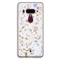 Terrazzo N°8: HTC U12+ Transparant Hoesje